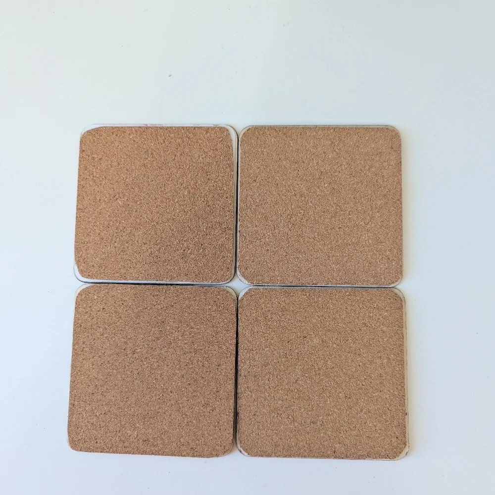 Set Of 4 Lilly Pulitzer Handmade Coasters